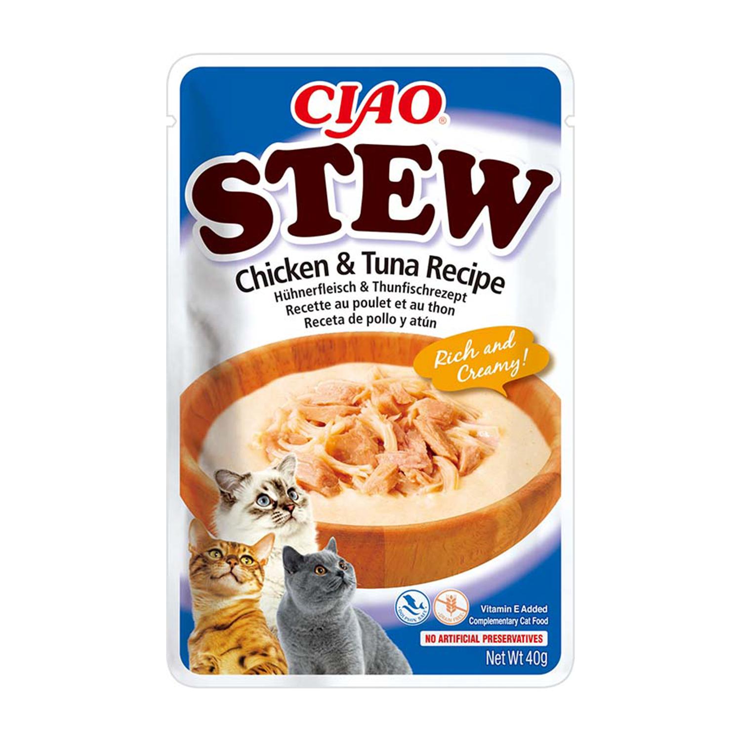 Inaba Ciao Stew kurczak z tuńczykiem