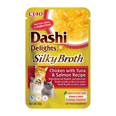 Inaba Dashi Delights Silky Broth kurczak, tuńczyk i łosoś