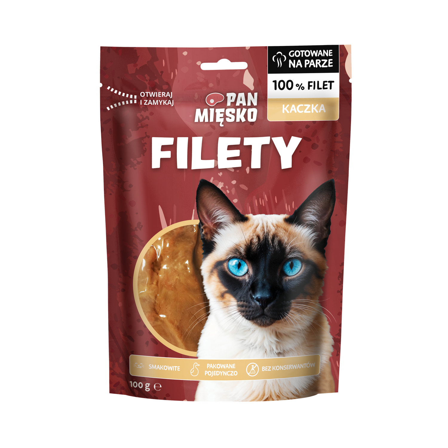 Pan Mięsko przysmak dla kota - filet z kaczki