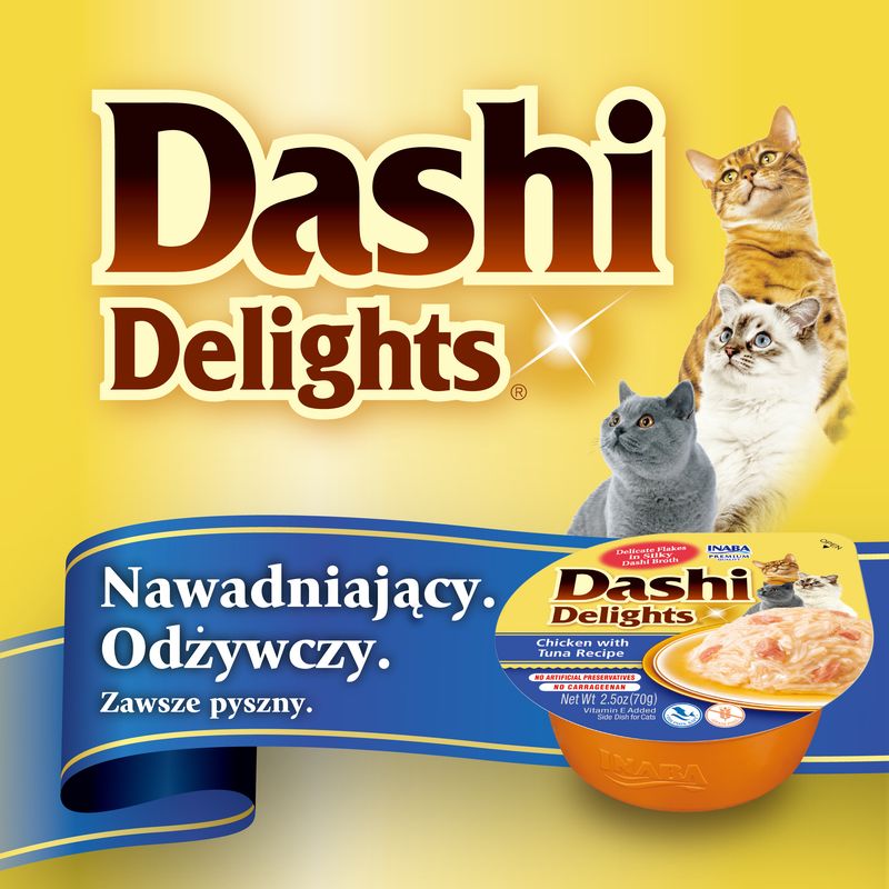 Inaba Dashi Delights kurczak z płatkami ryby bonito