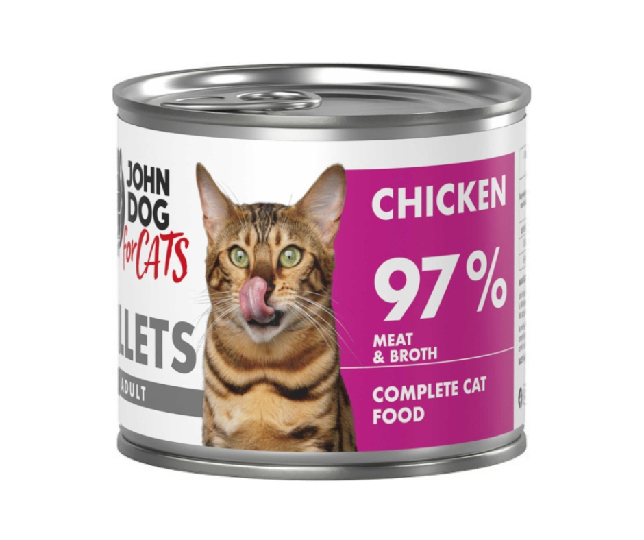 John Dog for Cats fillets kurczak
