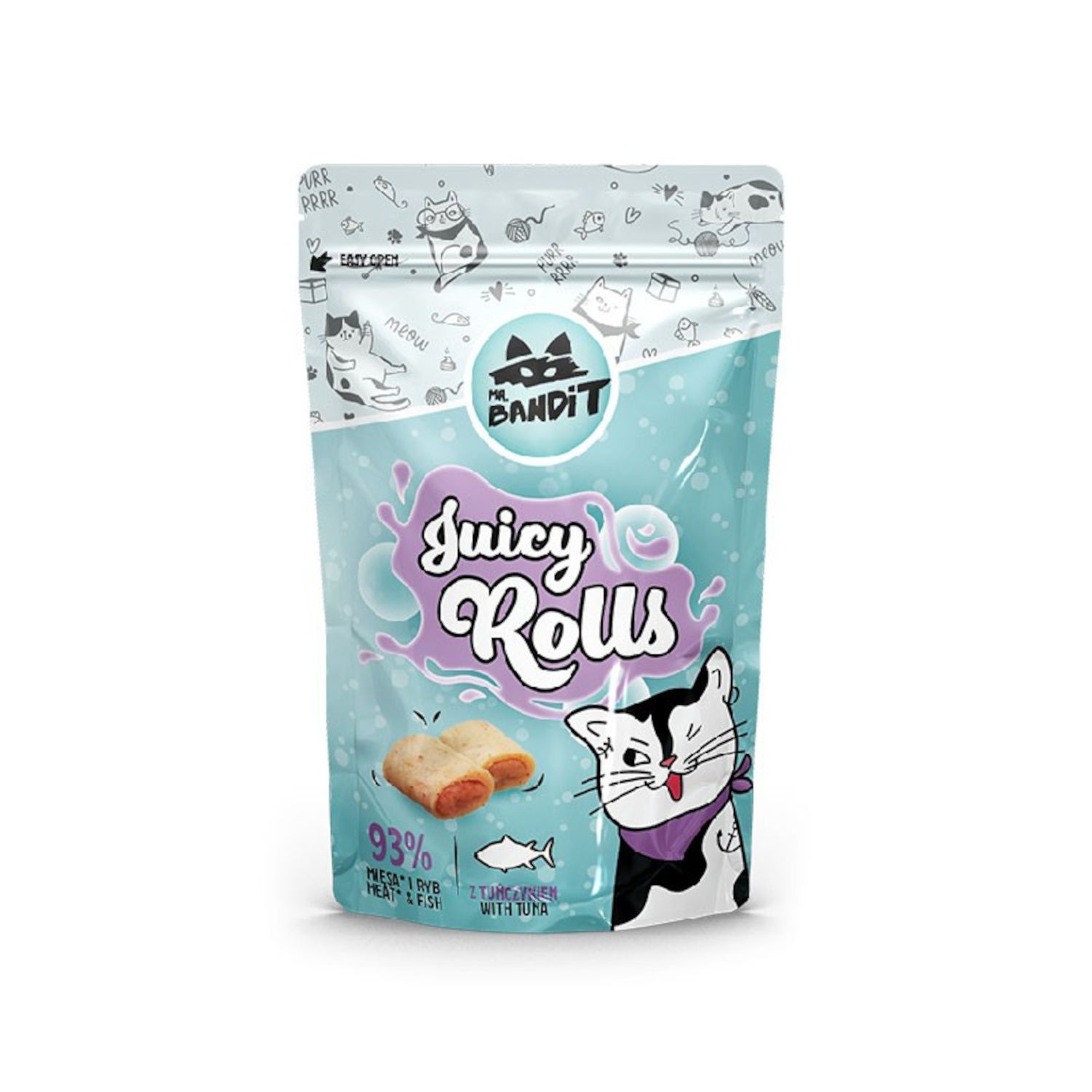 ​Mr. Bandit Juicy Rolls przysmak dla kota z tuńczykiem