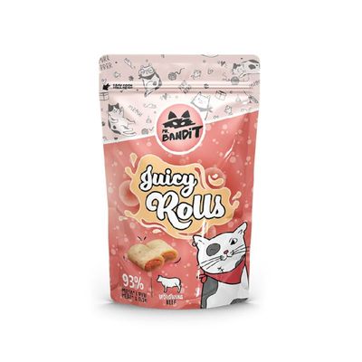 ​Mr. Bandit Juicy Rolls przysmak dla kota z wołowiną