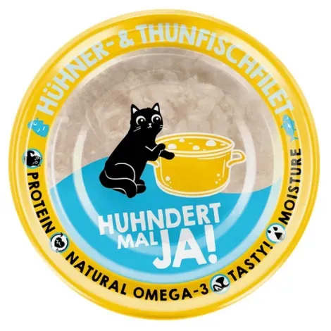 Lucky Lou Extrafood kurczak i tuńczyk w bulionie 70g