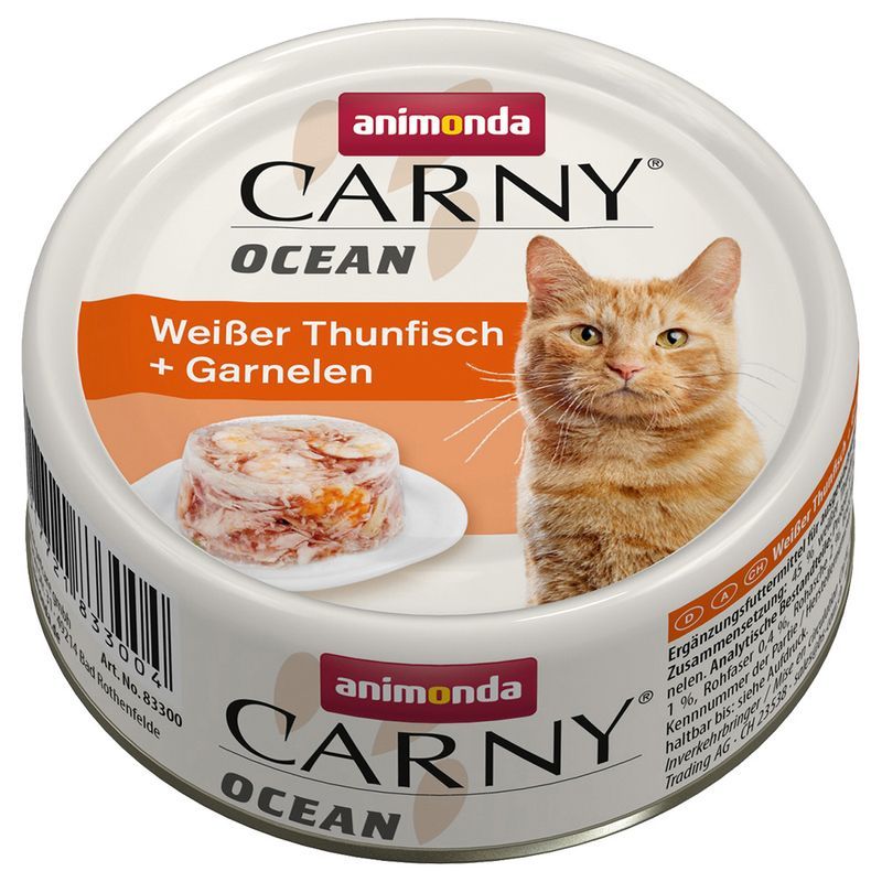 Animonda Carny Ocean tuńczyk i krewetki 80g
