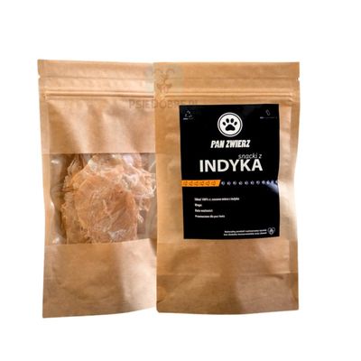 Pan Zwierz naturalne smaczki indyk 25g