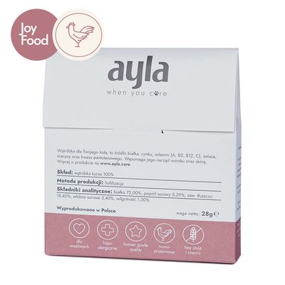 AYLA delight wątróbki kurze przysmak liofilizowany 28g