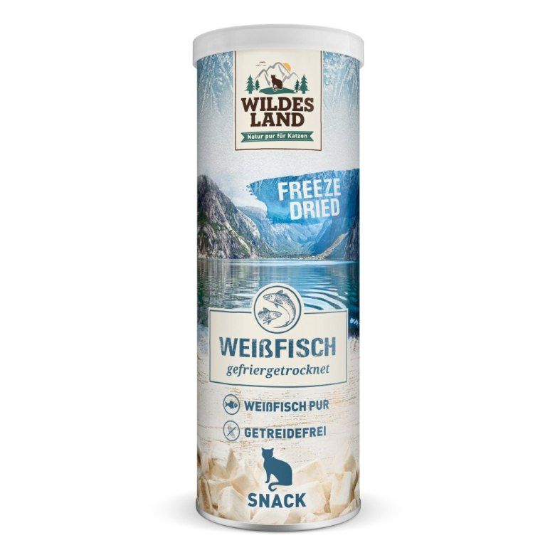 WILDES LAND CAT Weissfisch - liofilizowany przysmak biała ryba 16g