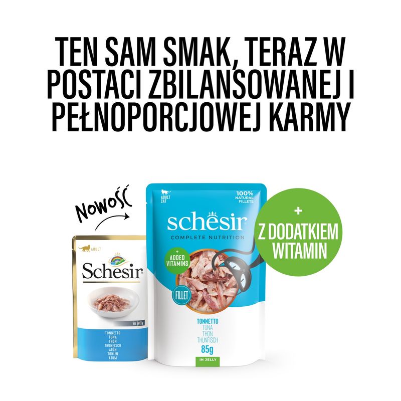 Schesir CB tuńczyk w galarecie 85 g