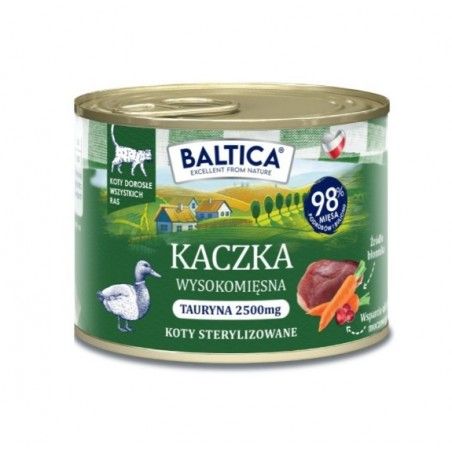 Baltica smaki regionów - karma mokra monoproteinowa kaczka 185g