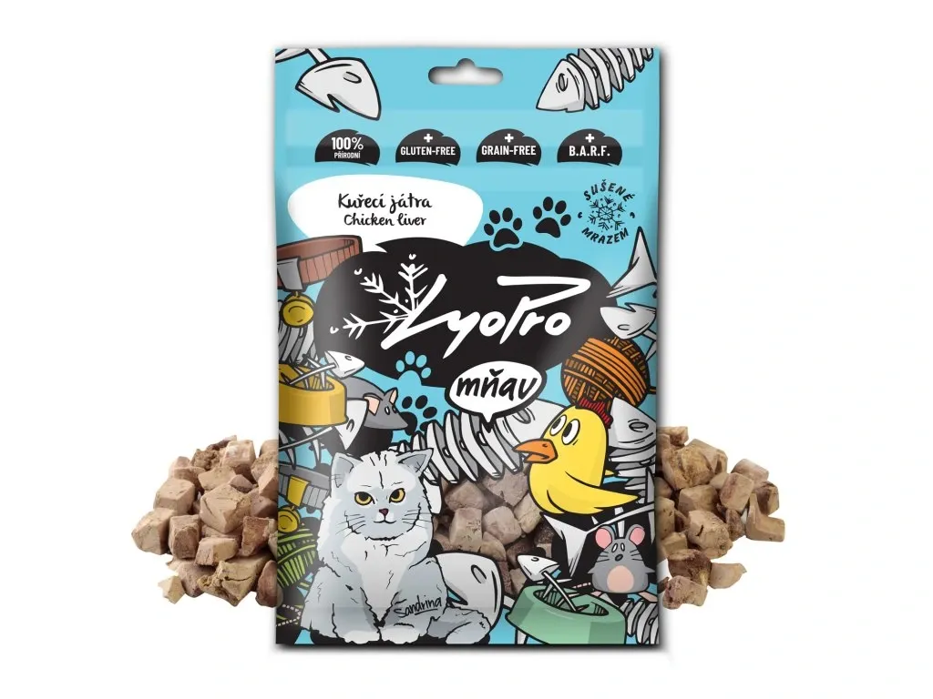 LyoPro smakołyki liofilizowane wątróbki z kurczaka
