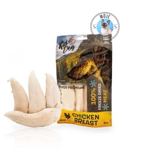 KidDog super premium - liofilizowana pierś z kurczaka 50g