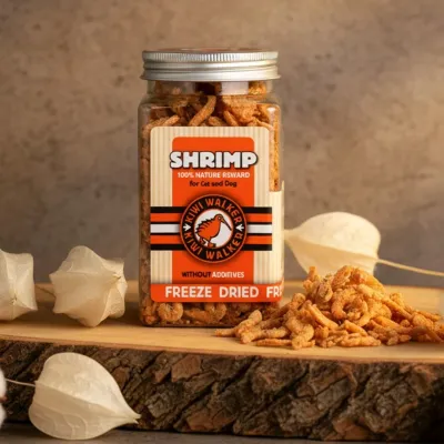 Kiwi Walker przysmaki liofilizowane 100% krewetki 50g