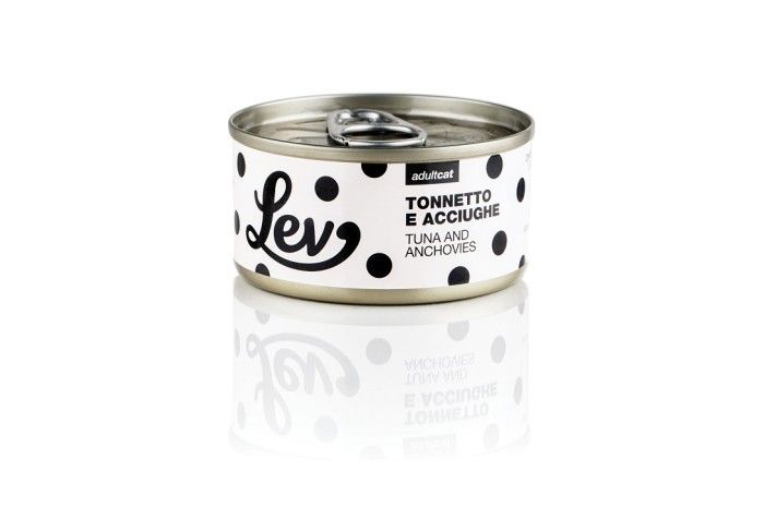 Lev Cat tuńczyk z anchois w bulionie 70g