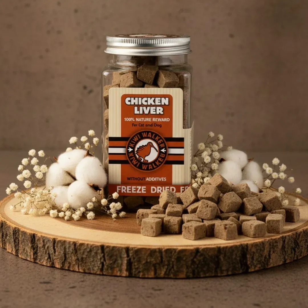 Kiwi Walker przysmaki liofilizowane wątróbki z kurczaka 115g