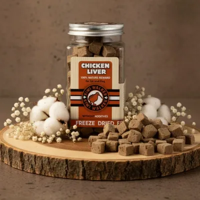 Kiwi Walker przysmaki liofilizowane wątróbki z kurczaka 115g