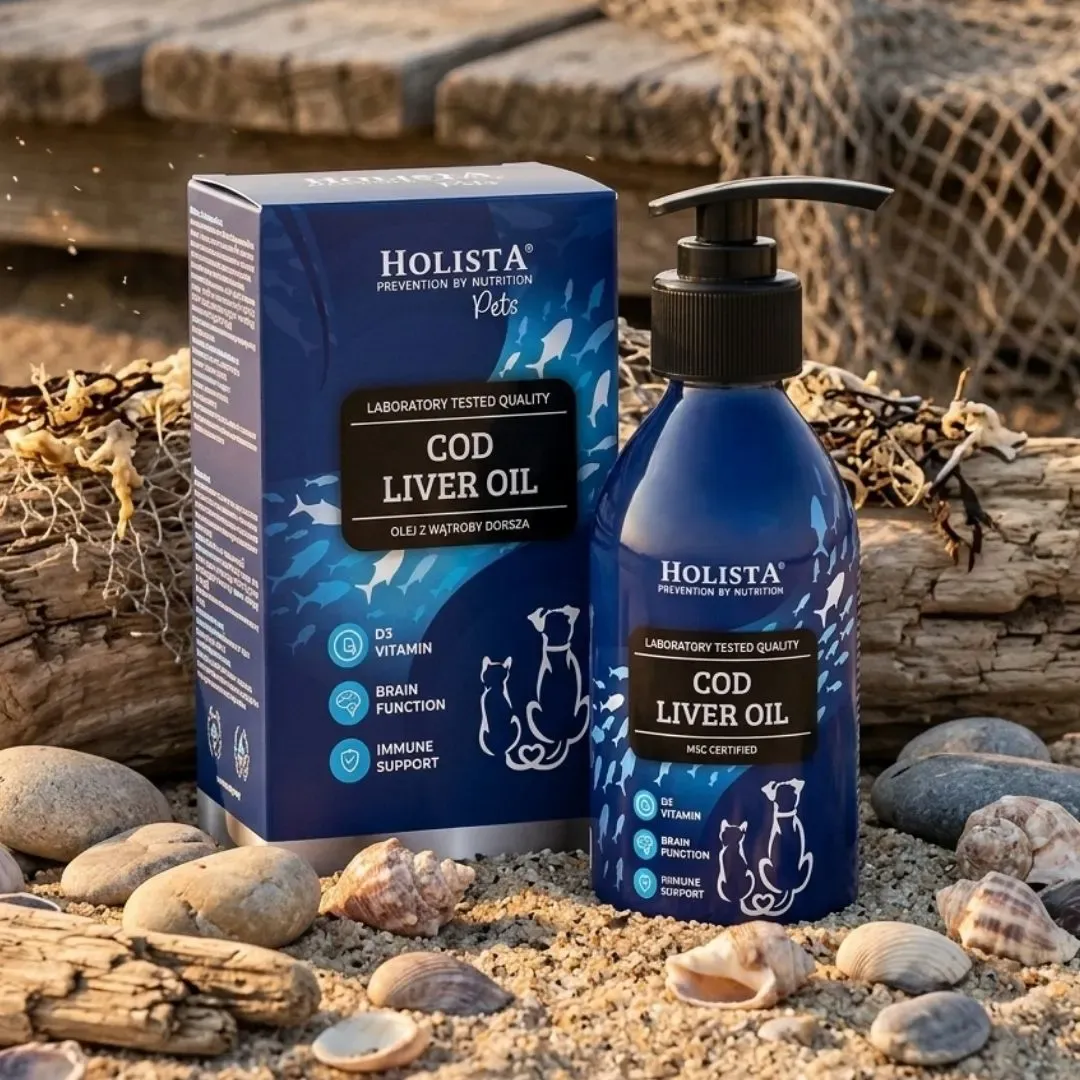 Olej z wątroby dorsza Holista 100ml