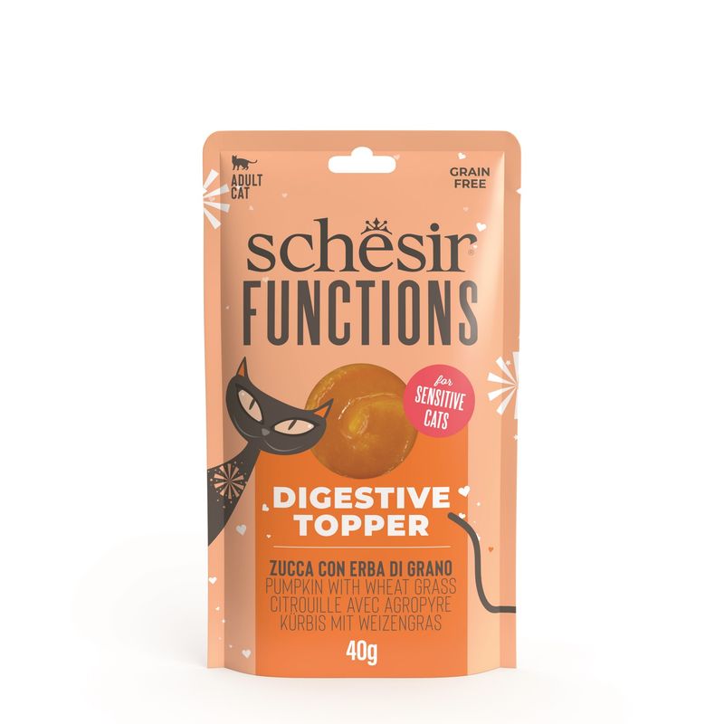 Schesir Functions - sumplement dla kota: dynia i trawa pszeniczna, 40 g