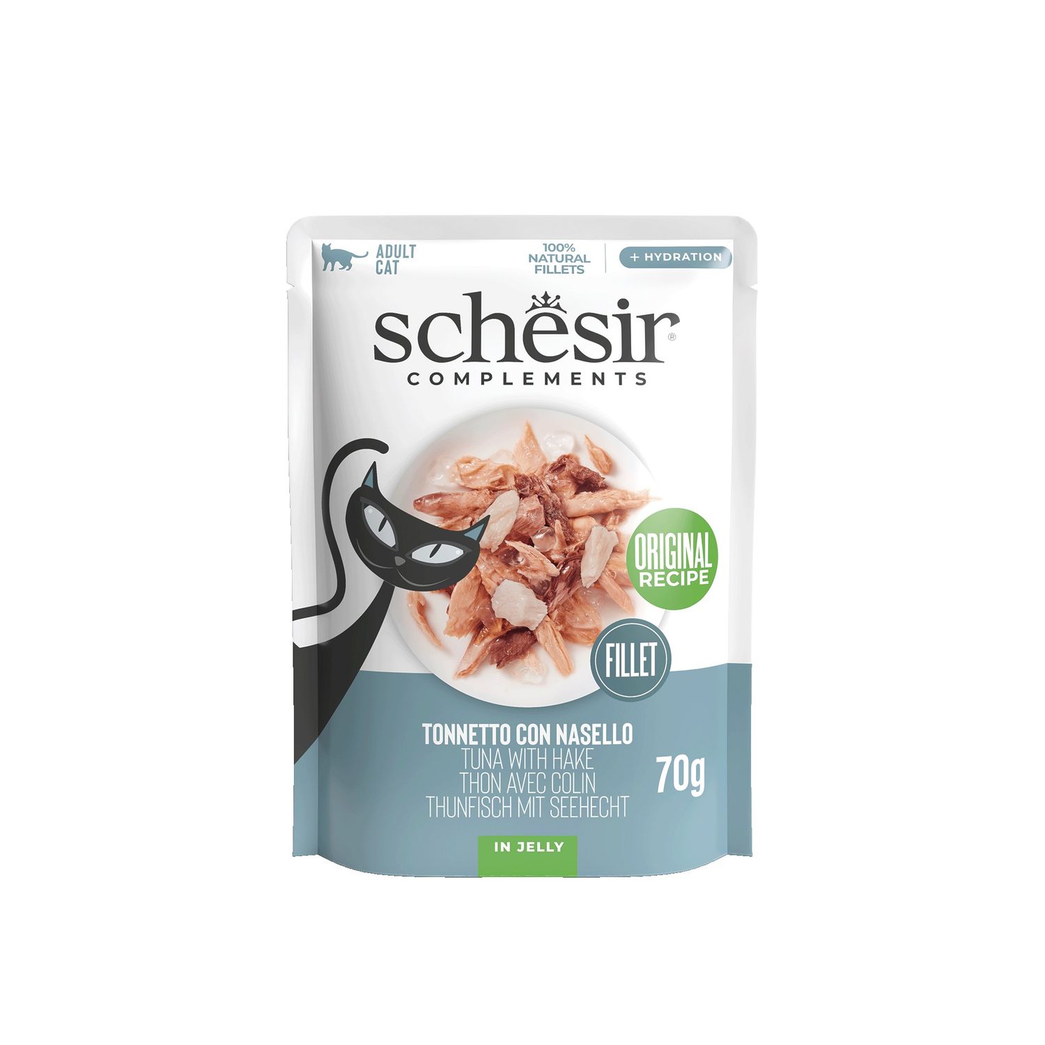 Schesir Complements tuńczyk z morszczukiem 70 g