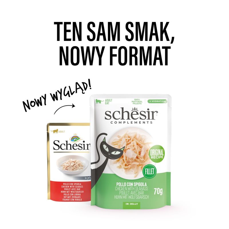 Schesir Complements kurczak z okoniem morskim 70 g