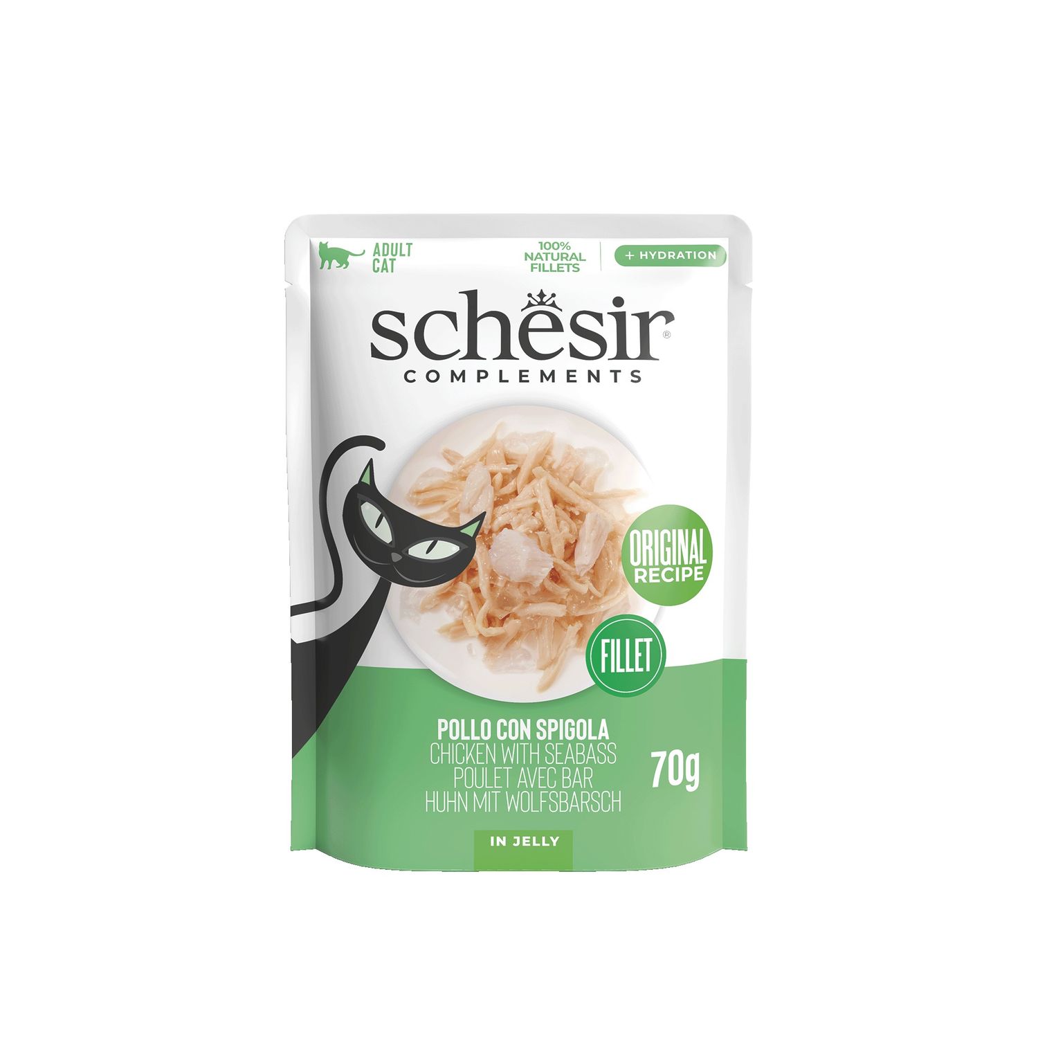 Schesir Complements kurczak z okoniem morskim 70 g