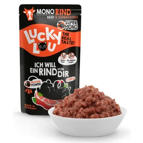 Lucky Lou SuperMono Wołowina saszetka 125g