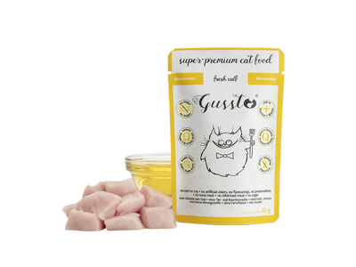 Gussto Fresh Calf karma mokra monoproteinowa cielęcina 85g