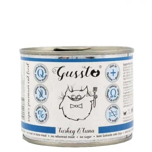 Gussto Fresh Turkey&amp;Tuna karma mokra indyk z tuńczykiem 200g