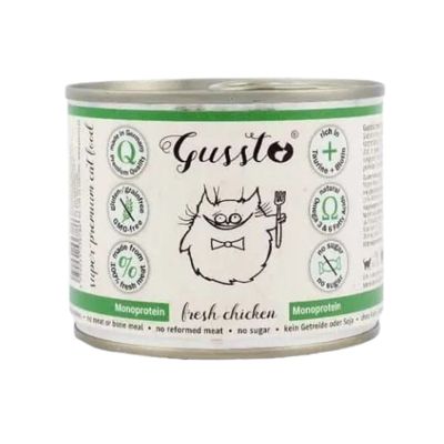 Gussto Fresh Chicken karma mokra kurczak 200g