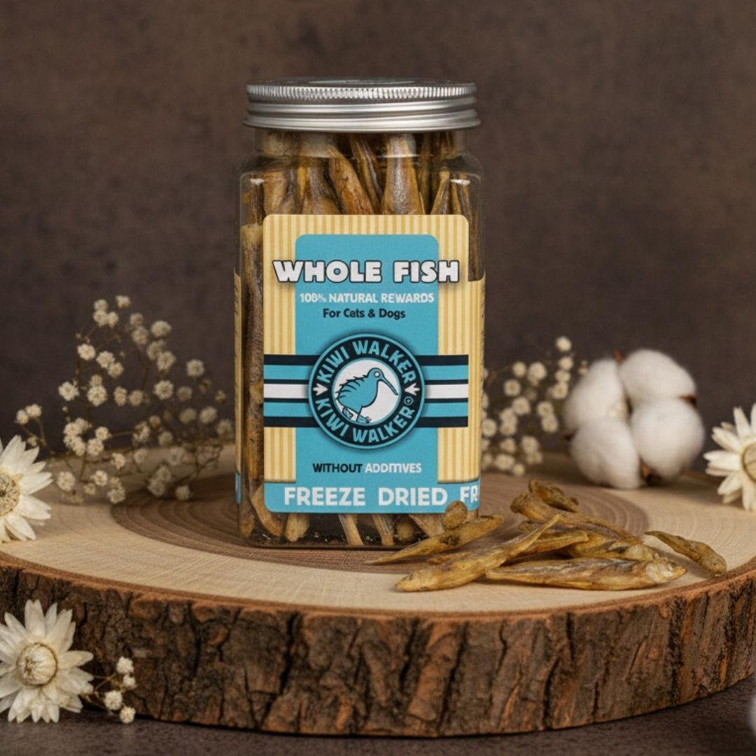 Kiwi Walker przysmaki całe rybki (stynki) 70g