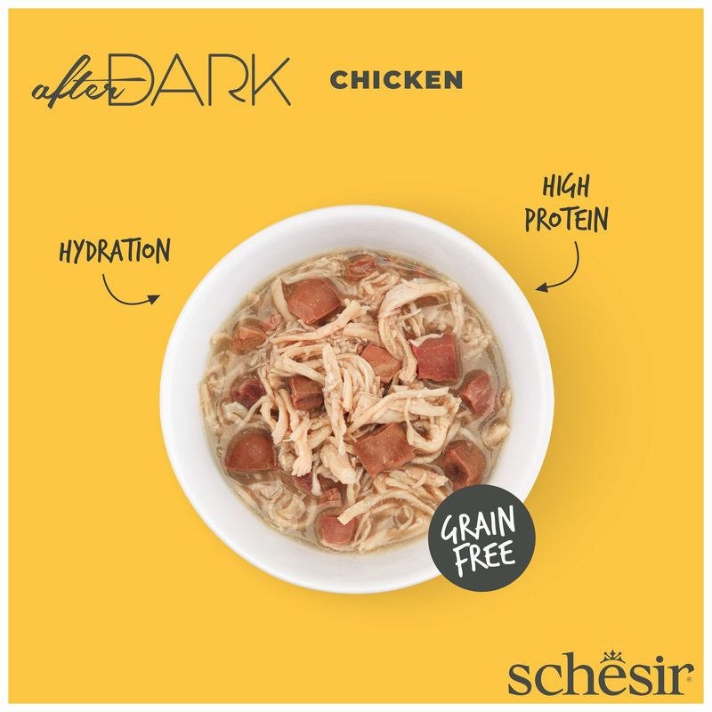 Schesir After Dark kurczak w bulionie, 80 g