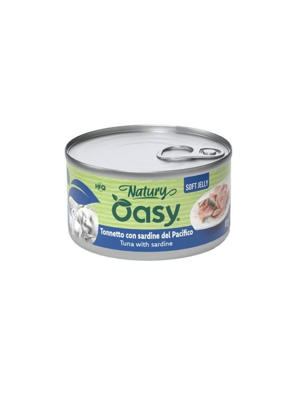 Oasy NATURY jelly tuńczyk z sardynkami w galaretce 85g