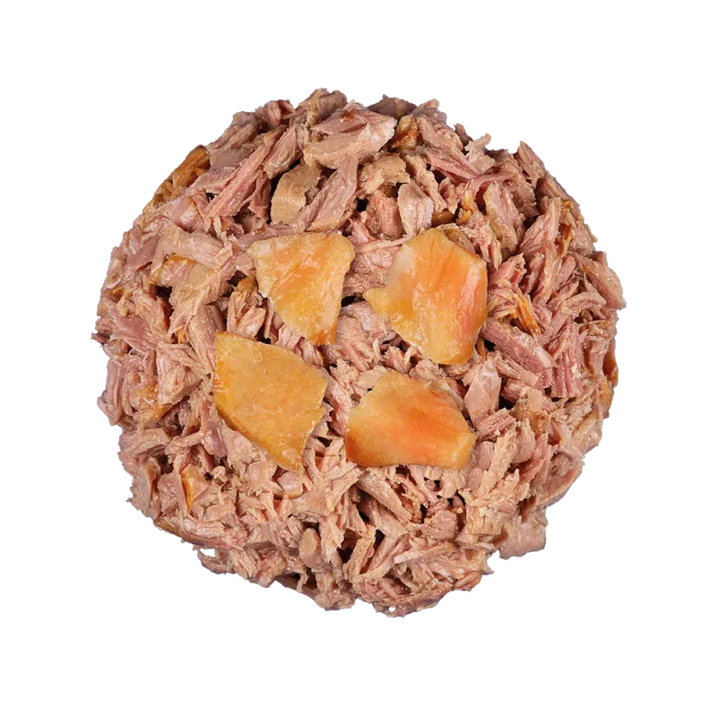 Łapsie for cat – filet z tuńczyka z łososiem w bulionie 80g