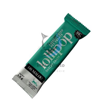 Dr Malou liofilizowany lizak: kurczak z trawą jęczmienną