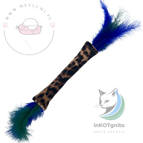 Meylumi kociobzik z naturalnymi piórami (waleriana)