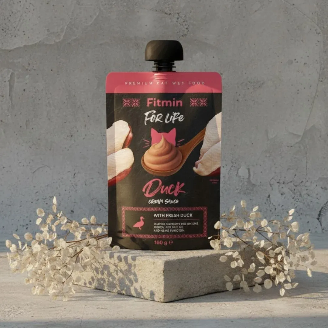 Fitmin for life kremowy przysmak w tubce - kaczka 100g