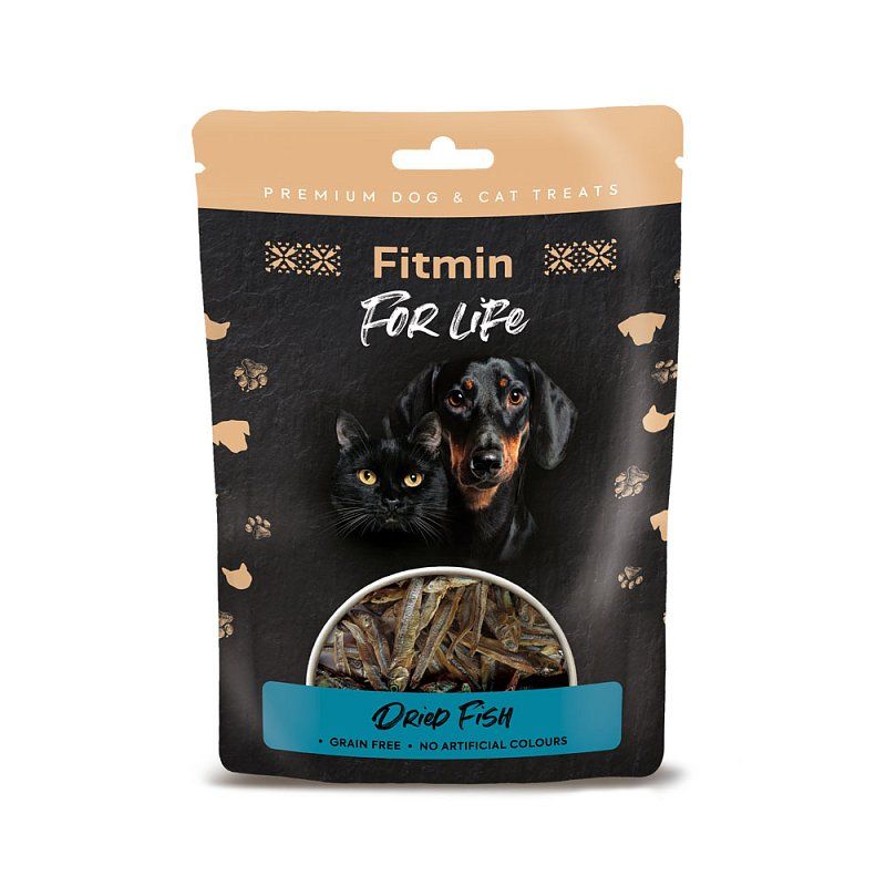 Fitmin for life suszone rybki anchois 50g