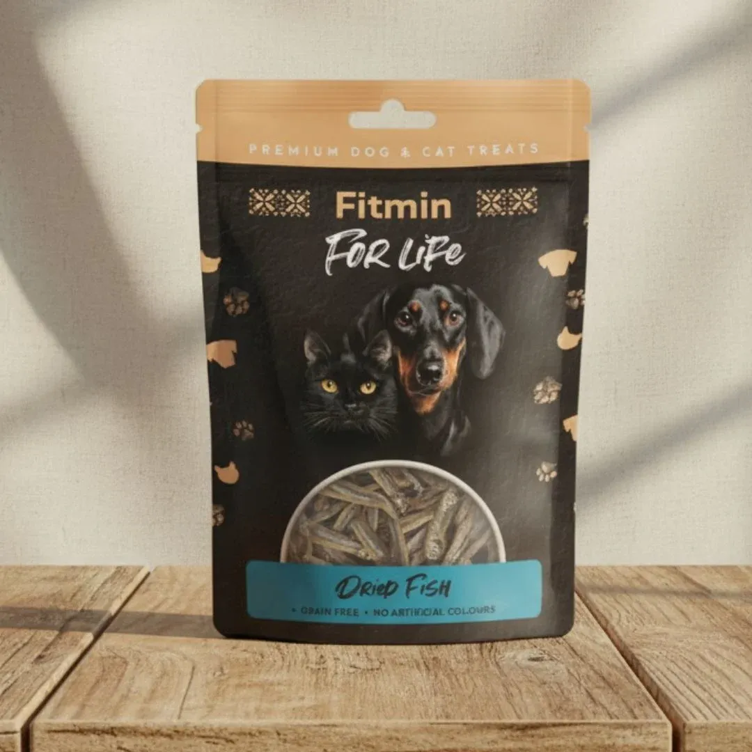 Fitmin for life suszone rybki anchois 50g
