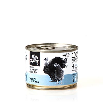 3Coty 21. karma indyk z kurczakiem 180g