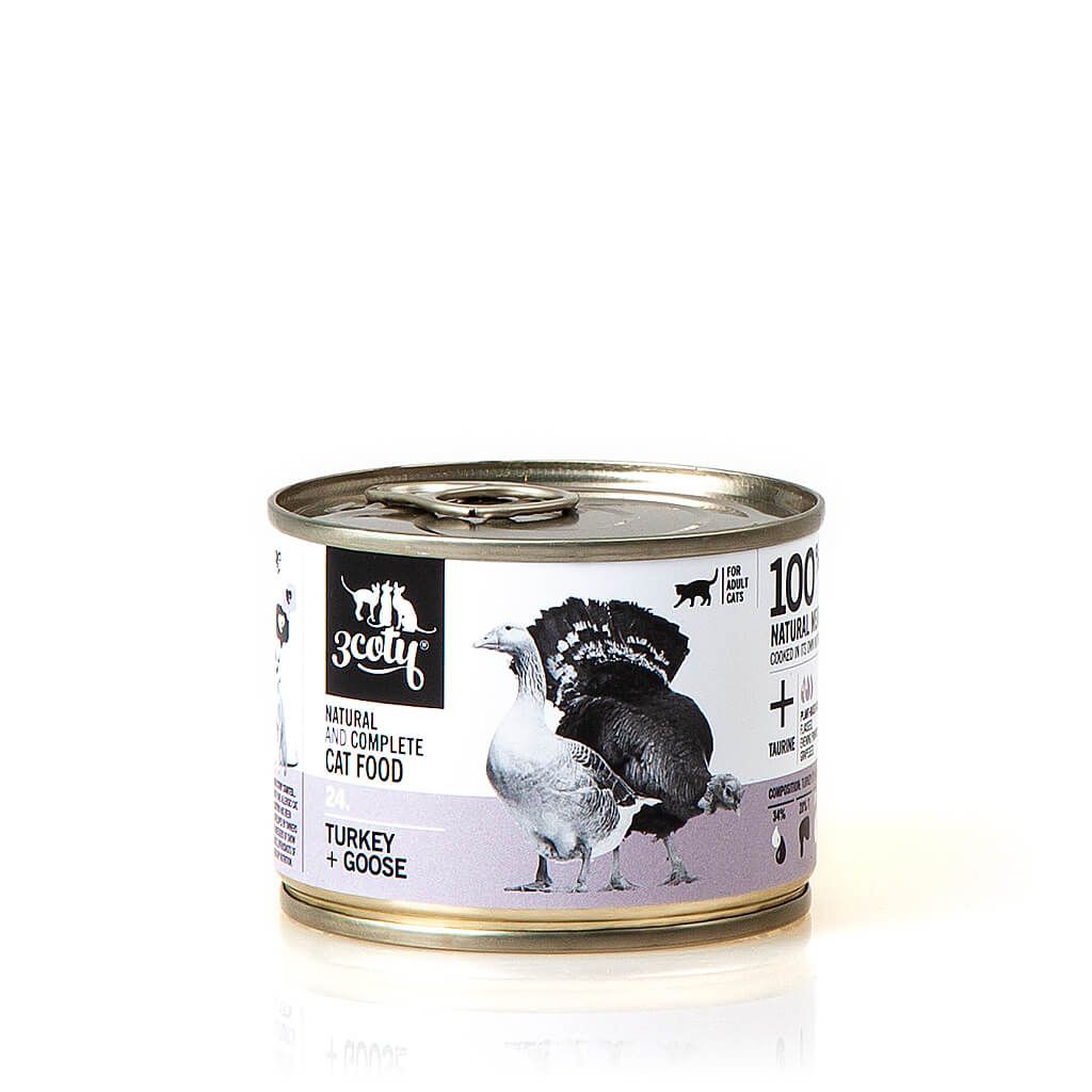 3Coty 24. karma indyk z gęsią 180g