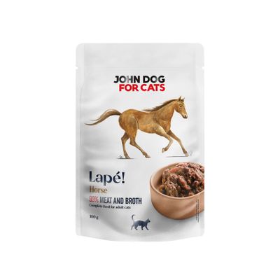 KARMA MOKRA John Dog for Cats LAPÉ konina 100g