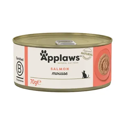 Applaws łosoś mus 70g