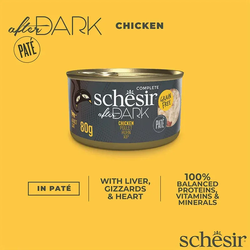 Schesir After Dark pasztet z kurczaka, 80 g