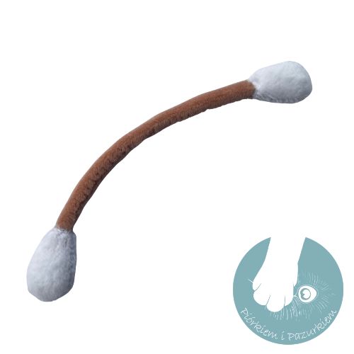 Piórkiem i pazurkiem - zabawka dla kota: PATYCZEK "LUPO"