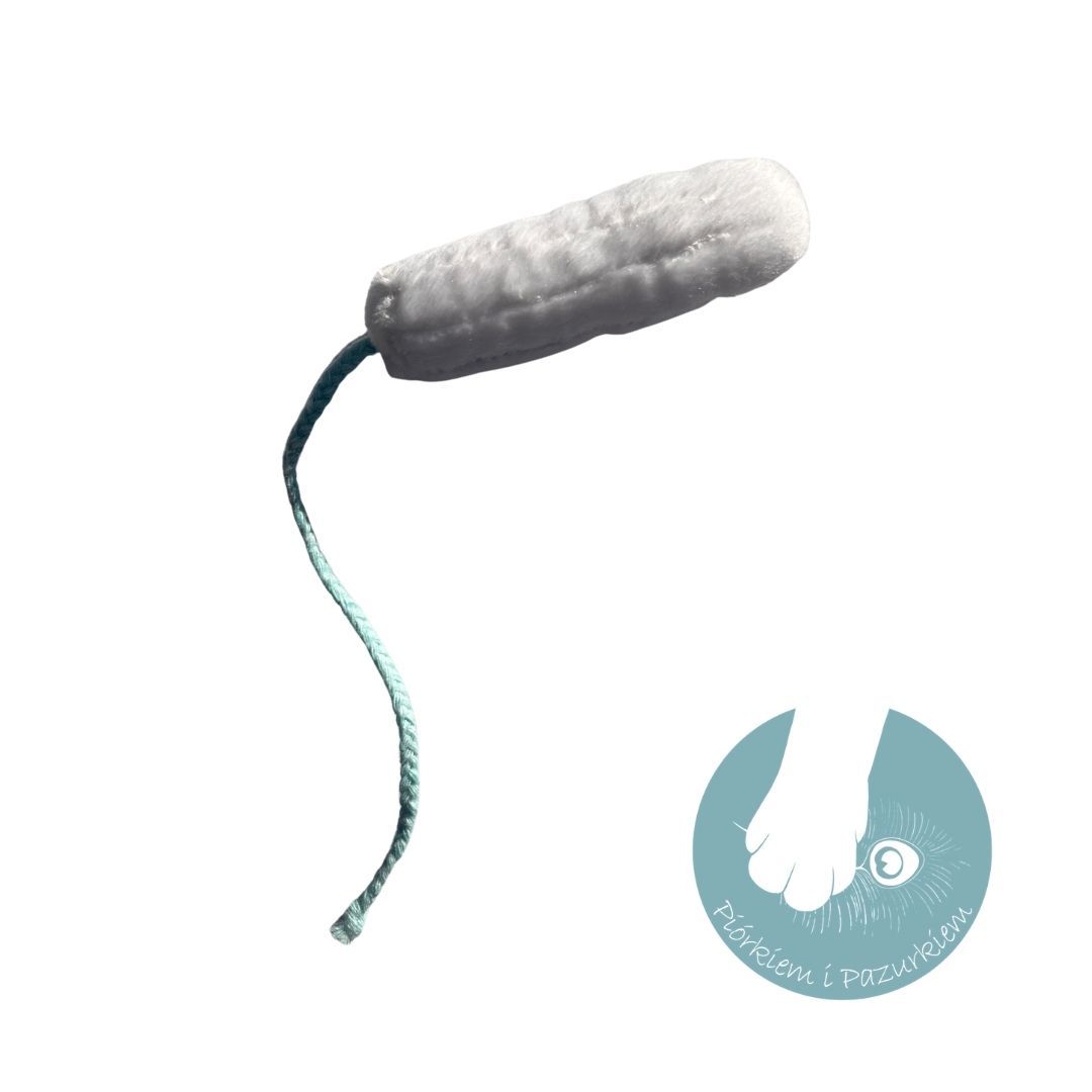 Piórkiem i pazurkiem - zabawka dla kota: TAMPON