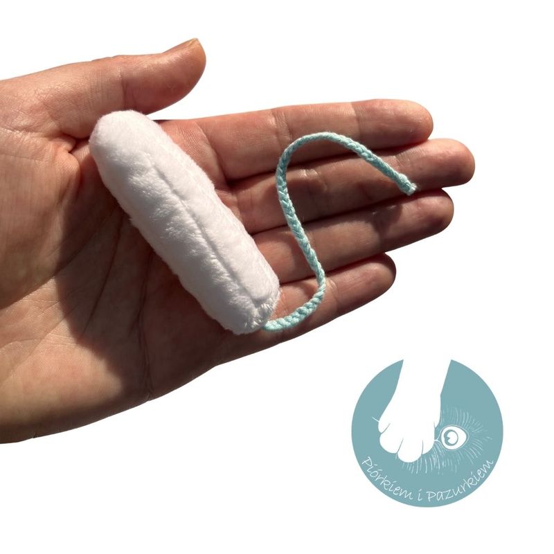 Piórkiem i pazurkiem - zabawka dla kota: TAMPON