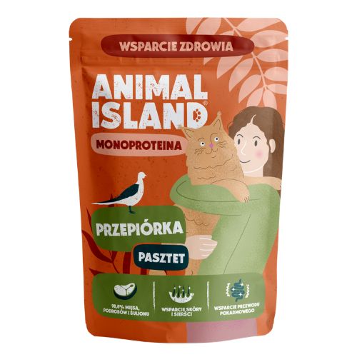 Animal Island monoproteina - pasztet z przepiórki 100g
