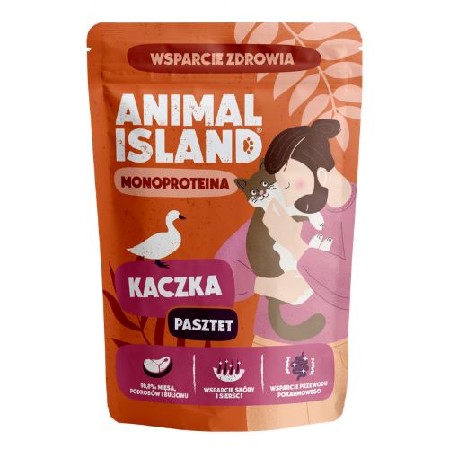 Animal Island monoproteina - pasztet z kaczki 100g