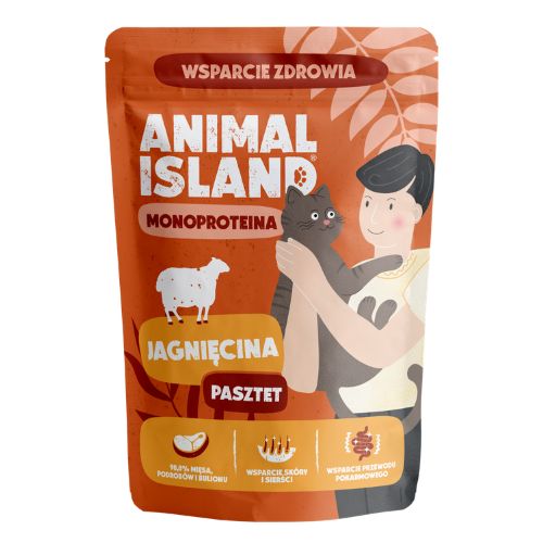 Animal Island monoproteina - pasztet z jagnięciny 100g