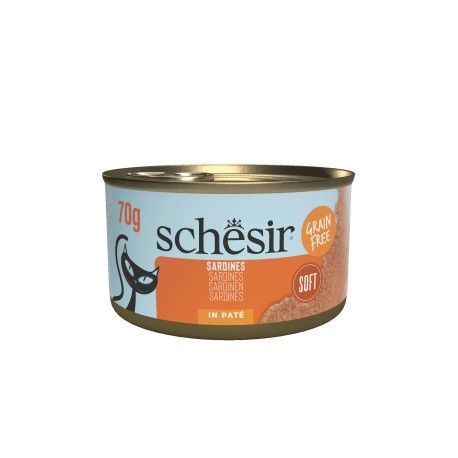 Schesir cat can grill - pasta z sardynek karma mokra 70g